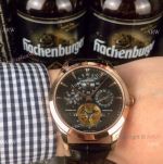 Copy Jaeger-leCoultre Master Grande Tradition Tourbillon Watch Rose Gold